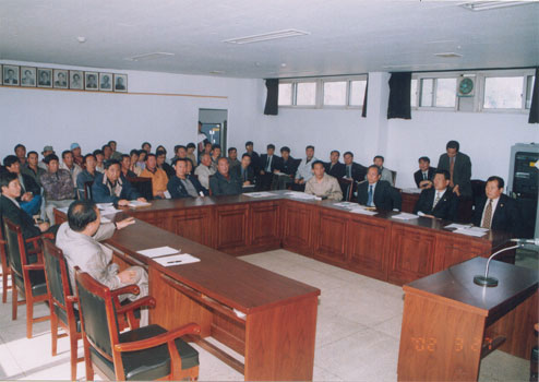 종계장 건립에 관련한주민여론 수렴(2002. 3. 27)