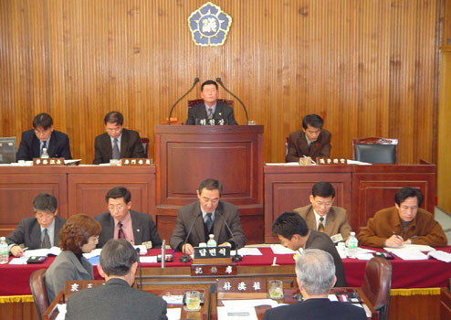 2002행정사무감사(2002.12.10 - 12.13)