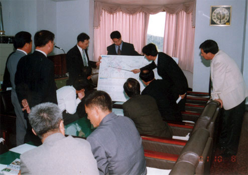 청주->보은->상주간 고속도로 노선설명 청취(2001.10.8)