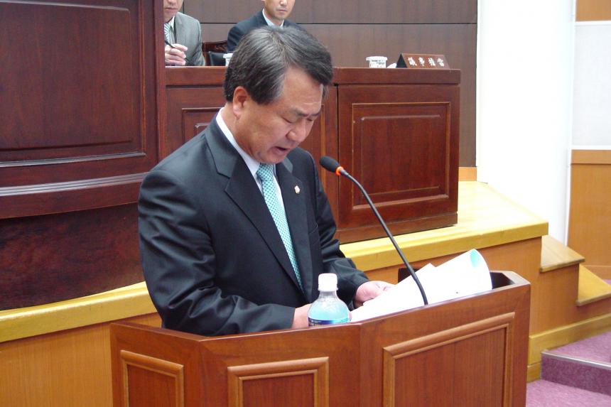 제181회 임시회 : 군정질문 ( 2006. 9. 25 - 9. 28 <4일간> )