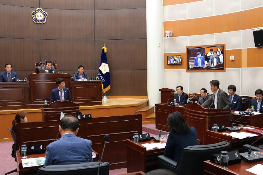 제329회 보은군의회 임시회 제3차 본회의 군정질문2일차