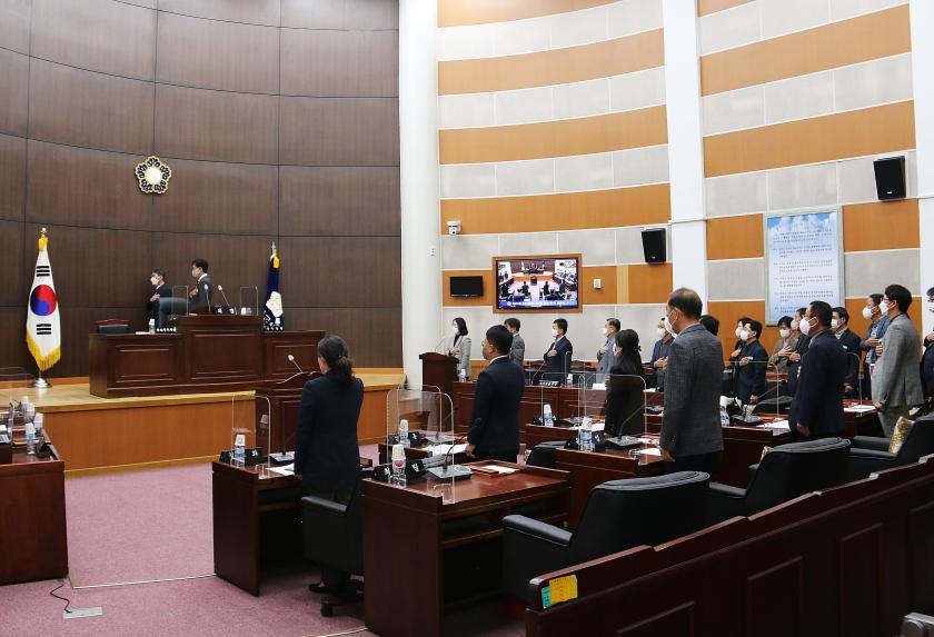 제375회 임시회 개회 제1차 본회의