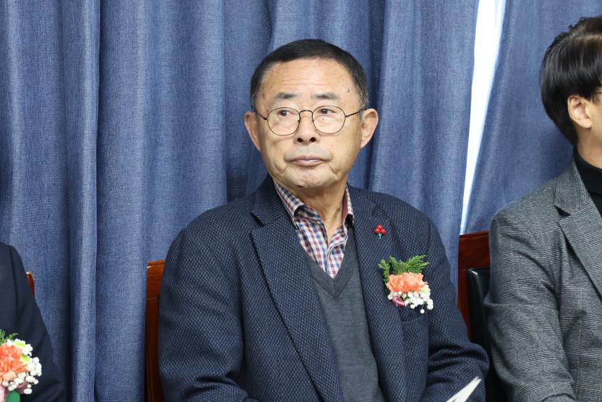 속리산면 노인복지대학 졸업식