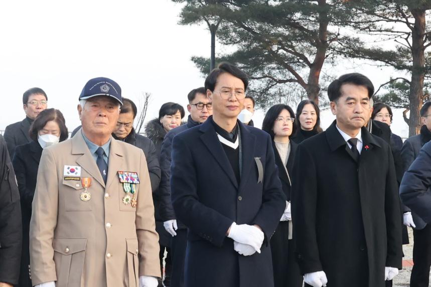 2025 을사년 보은군의회 시무식 및 충혼탑 참배