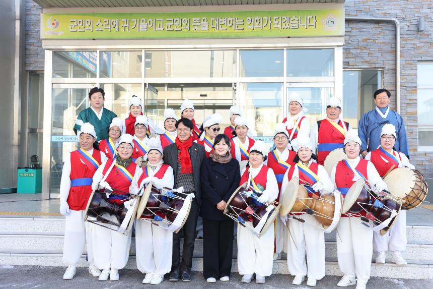 보은읍 풍물회 지신밟기행사